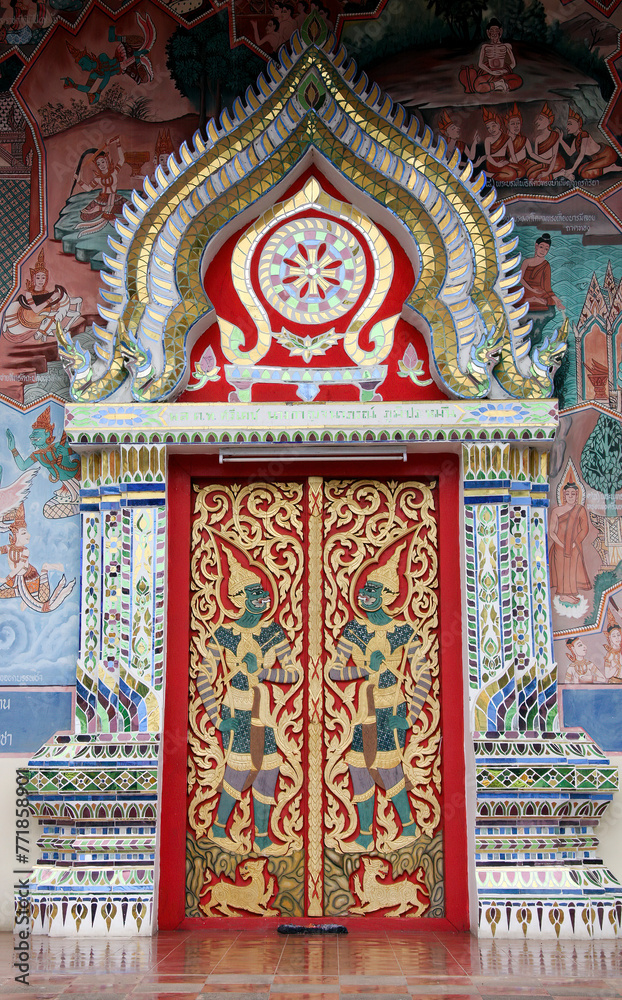 Temple Door, Thailand
