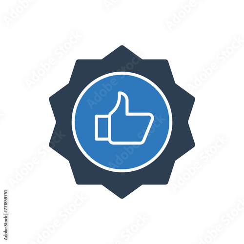 Thumbs Up Icon - Badge Icon