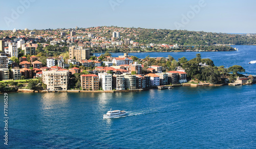 Sydney suburb of Kirribilli on lower north shore, Sydney Harbour. © kraskoff