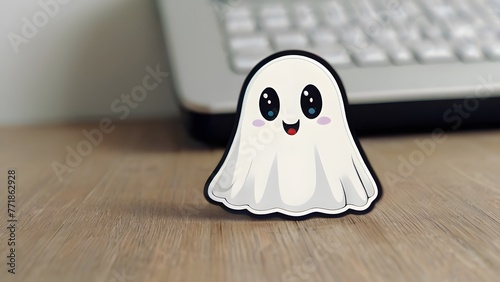 funy and cute  ghost photo
