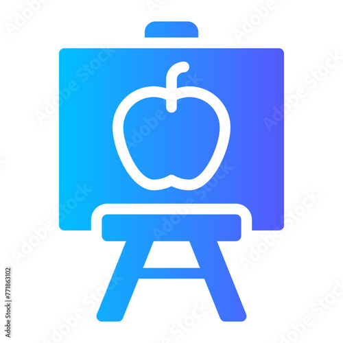 canvas gradient icon
