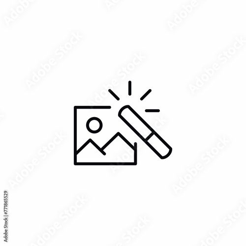 Photo AI Editing Transform icon