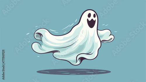 Ghost vector for website symbol icon presentation f