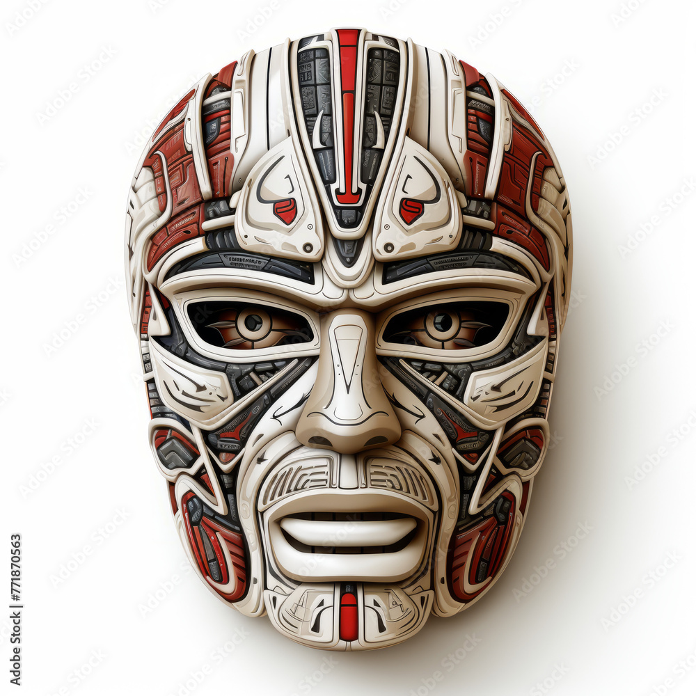 Indigenous Tribal Mask Isolated
Indigenous Tribal Mask Isolated