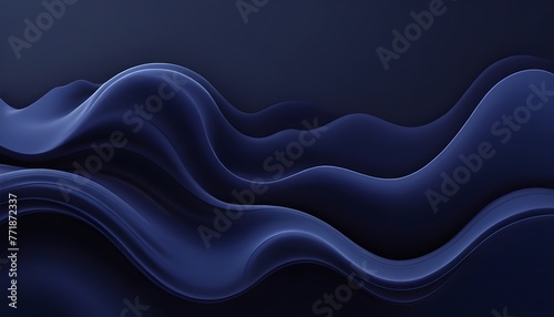 Wallpaper Mural fluid abstract background, dark indigo, art, behance Torontodigital.ca