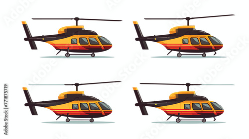 Helicopter as Rotorcraft with Horizontally-spinning
