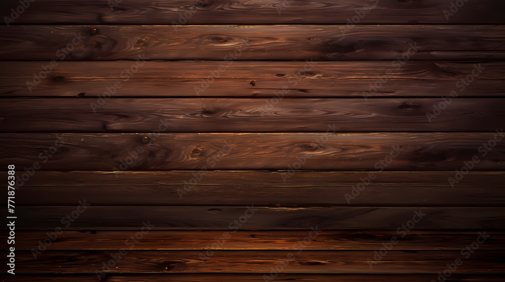 Fototapeta premium Brown wooden planks background