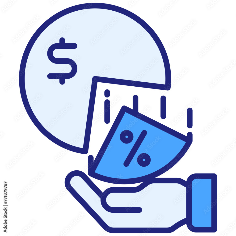 Obraz premium DIVIDEND