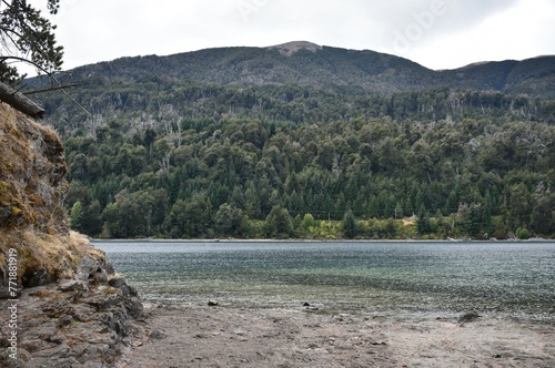 lake in the mountains