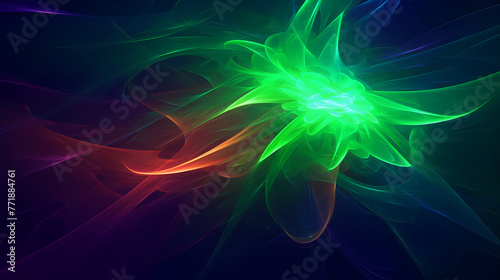 Abstract glowing energy background