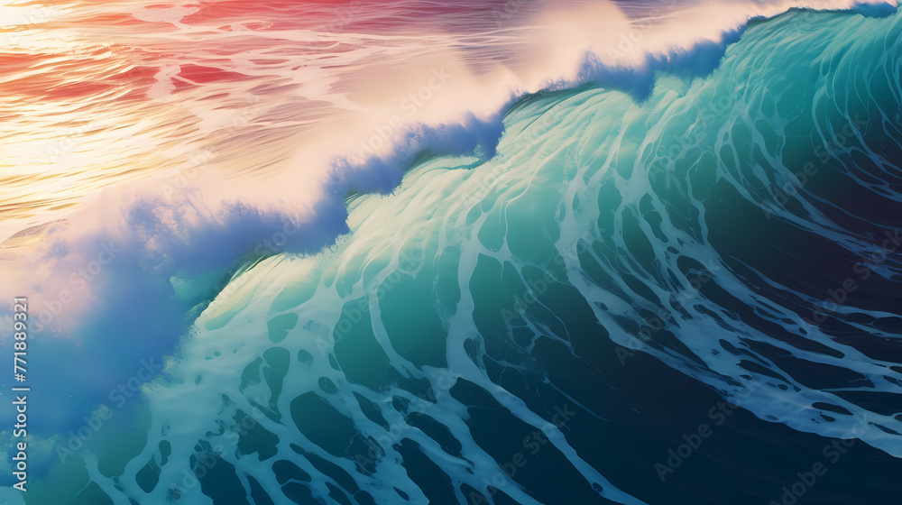 Obraz premium Ocean surf background
