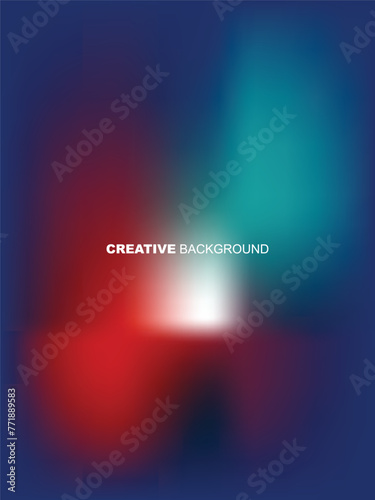 creative motion blurred blue red design background