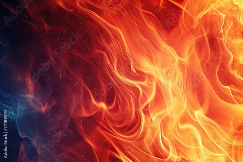 Abstract fire background with swirling flames and mesmerizing burning color, A captivating abstract background featuring swirling flames and mesmerizing fiery colors.