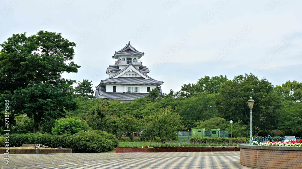 長浜城と長浜城公園