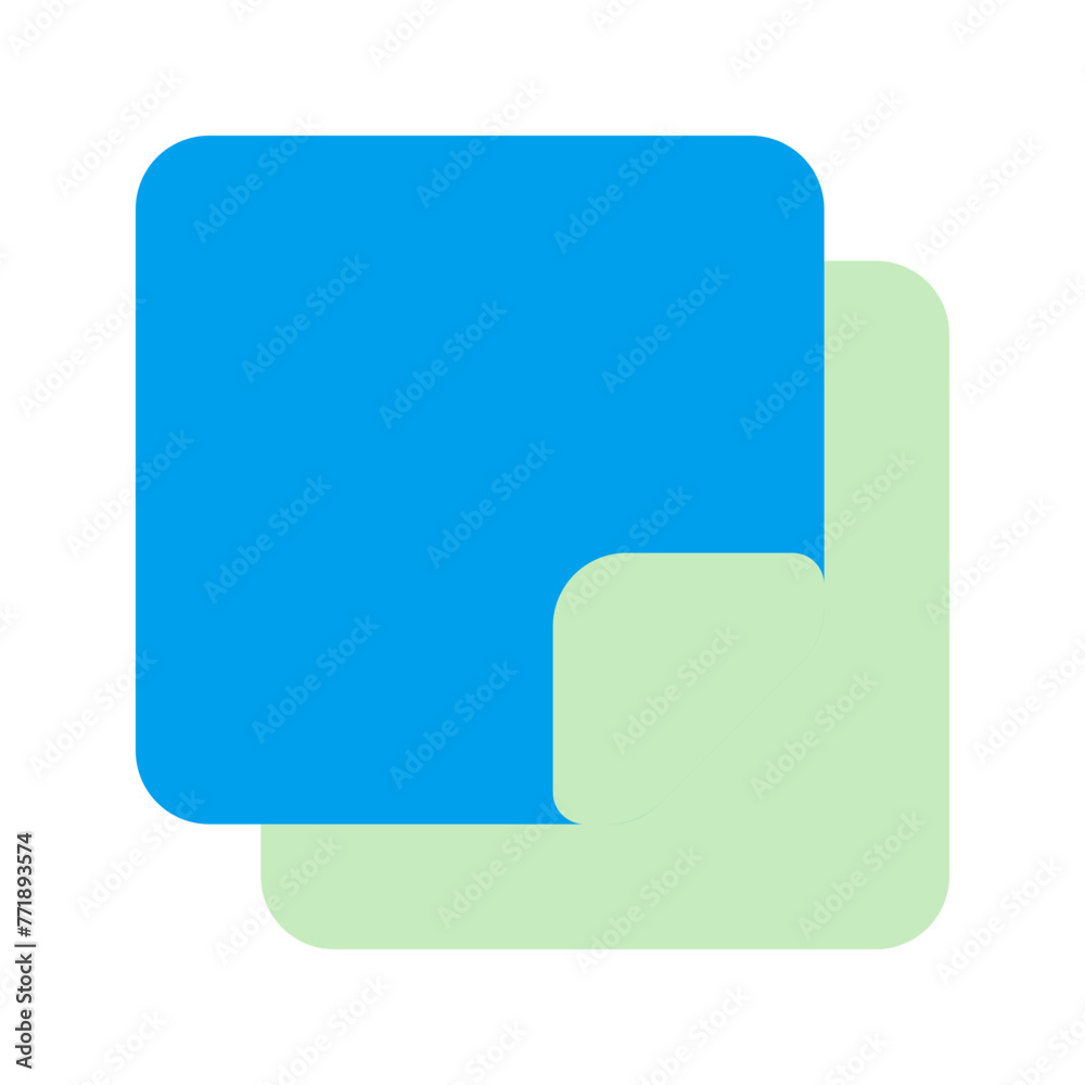 sticky note duo tone icon sticky note duo tone icon