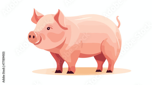 Pig zodiac vector for website symbol icon presentat