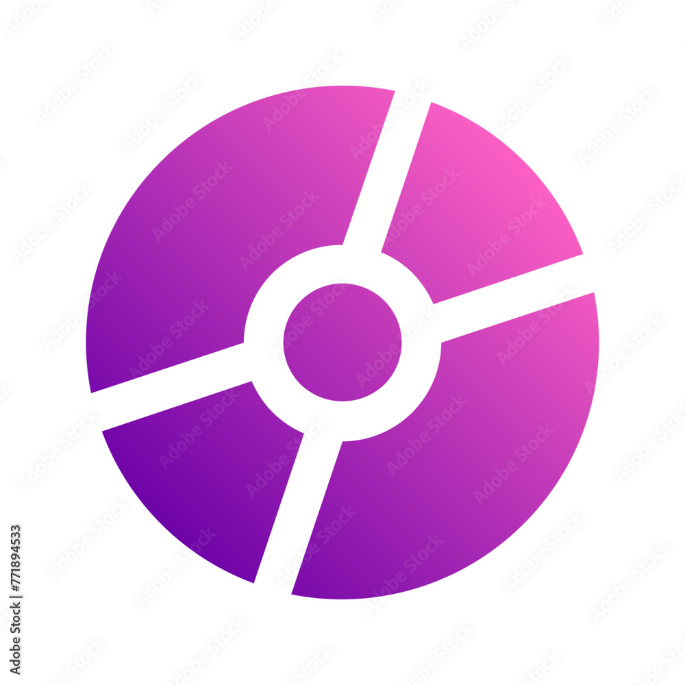 cd gradient icon cd gradient icon