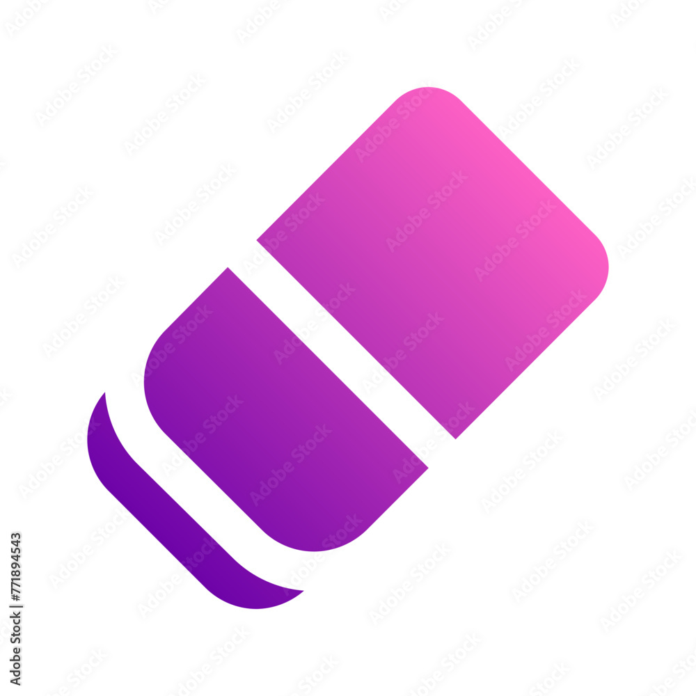 eraser gradient icon eraser gradient icon