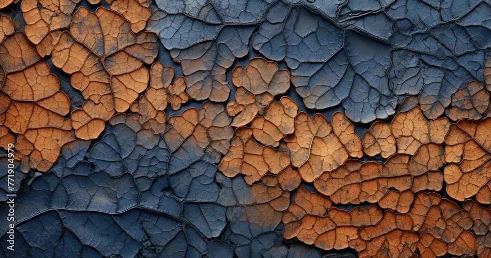 A close up of a wall with different colors and textures. Generative AI. A close up of a wall with different colors and textures. Generative AI.