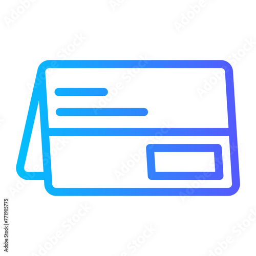 passbook gradient icon