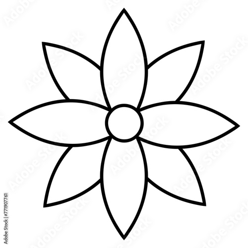 flower blossom icon vector illustration design