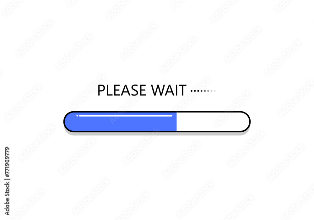 Wait for the message with three dots. for decoration and design Wait for the message with three dots. for decoration and design
