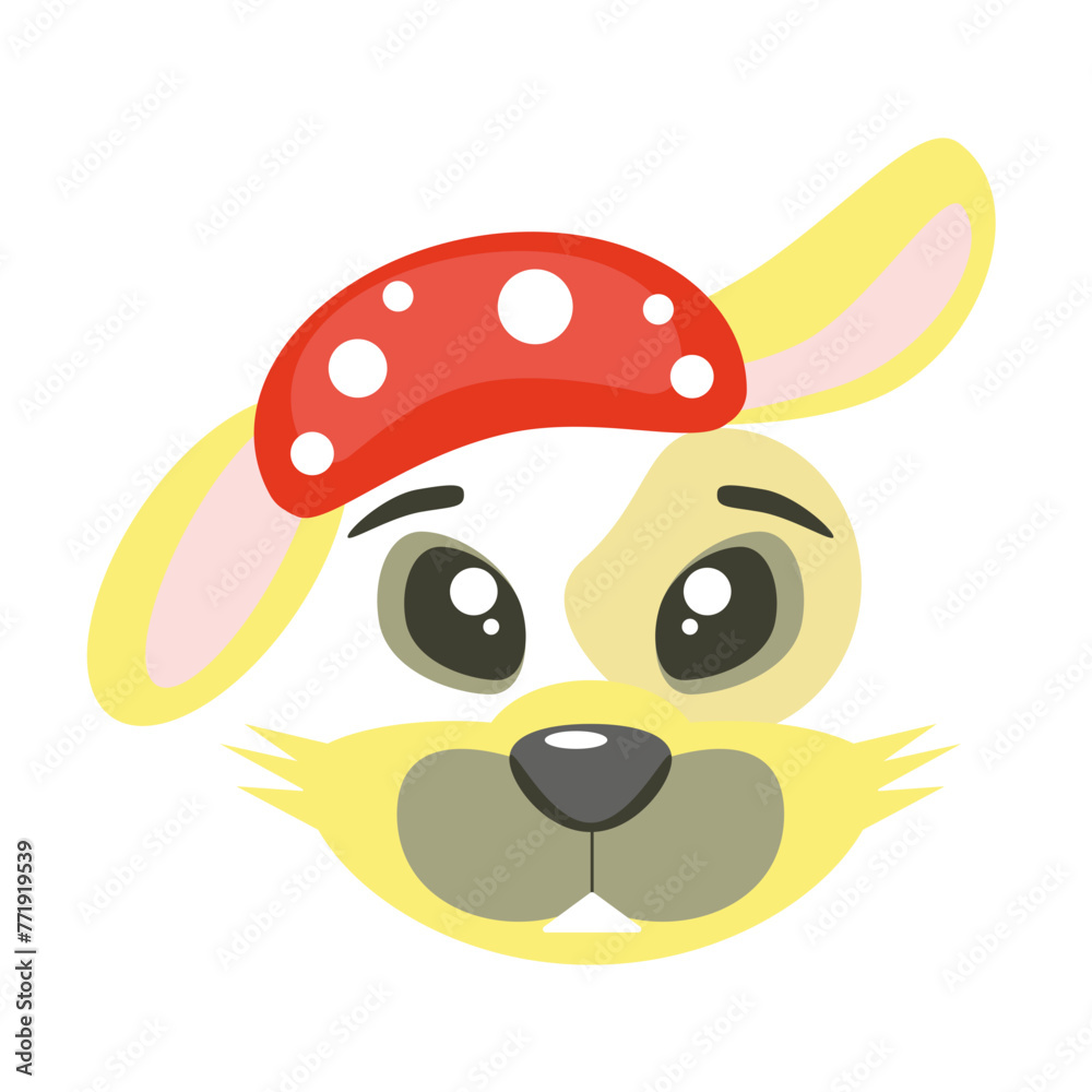 Cute rabbit cartoon