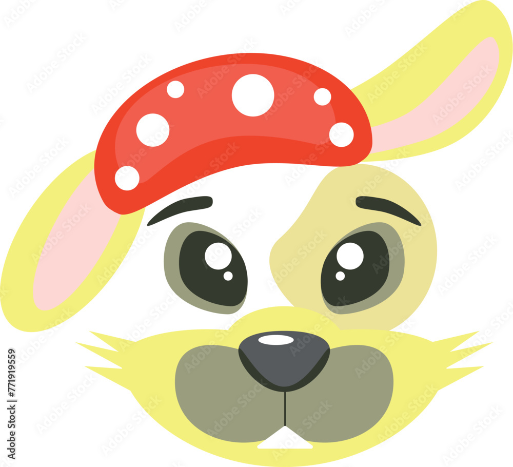 Cute rabbit cartoon