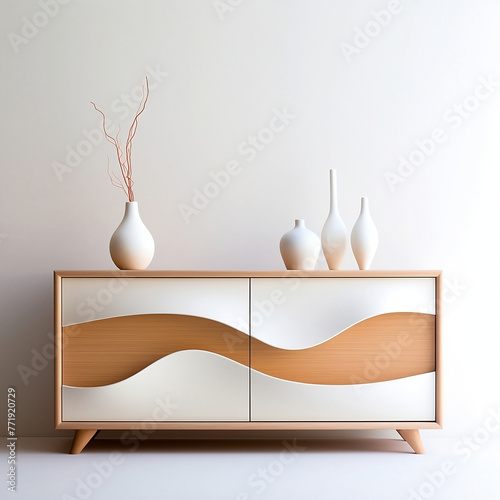 3d render of a modern interior design 