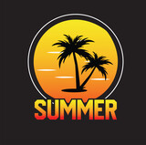 Summer svg t shirt design