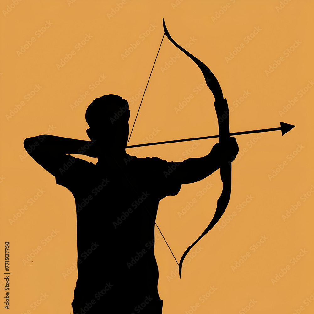 Archery - silhouette