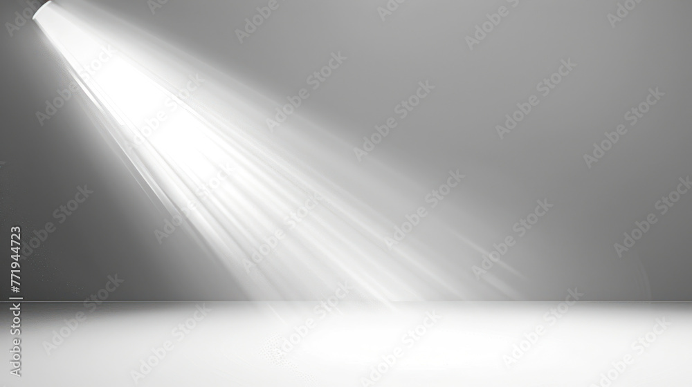 Intense White Light on Black and White Background Intense White Light on Black and White Background