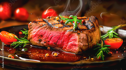 Chateaubriand Steak is delicious food photo