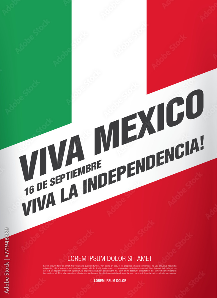 Viva Mexico! 16 th of September. Happy Independence day!