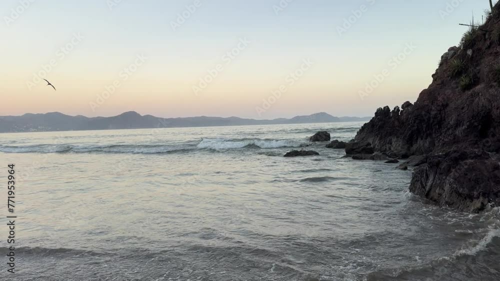 atardecer en playa boca de iguanas, la huerta jalisco atardecer en playa boca de iguanas, la huerta jalisco