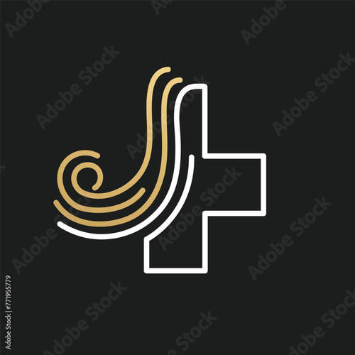 hair treatment icon vector concept design template