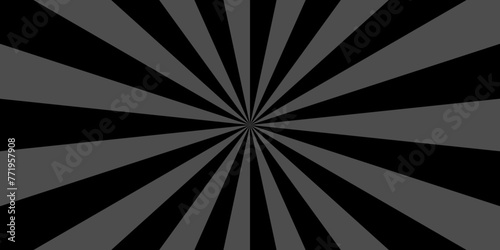 Abstract background with rays retro starburst abstract. Sunburst background vector illustration pattern beam rays. Spiral radial striped backdrop design.	