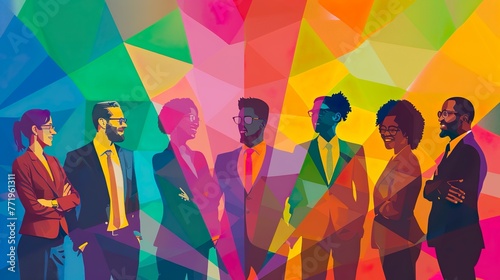 Artistic Representation of Diversity in the workplace