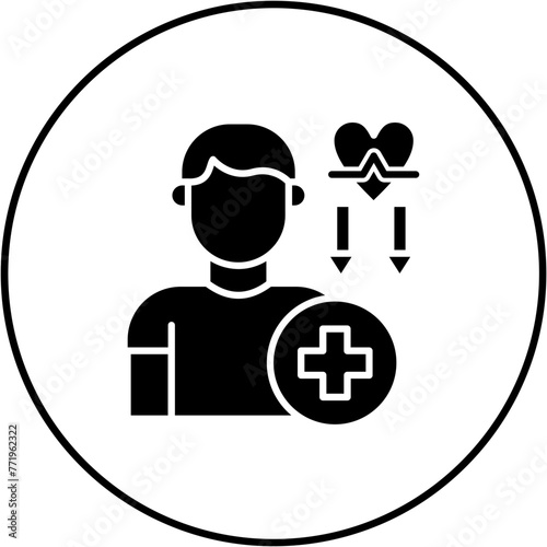 Sick patient Icon