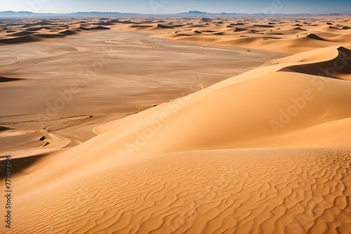 The Flow of Time- Sand Dune Time Concept