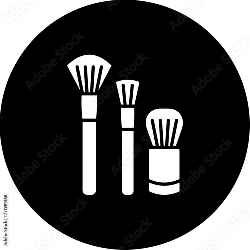 Makeup brushes Icon