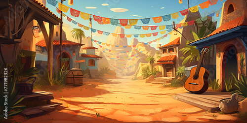 Cinco de Mayo background.