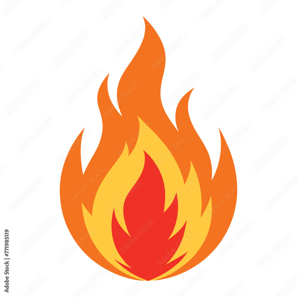 fire flames vector. Fire flame icon sign isolated on a white background. fire flames vector. Fire flame icon sign isolated on a white background.
