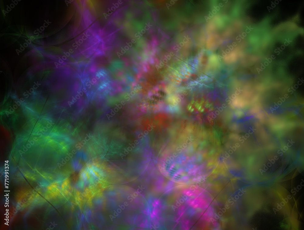 Fototapeta premium Imaginatory fractal abstract background Image