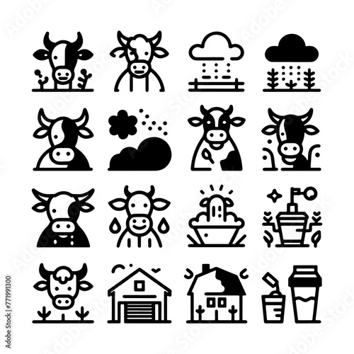 Cow Icon Vector