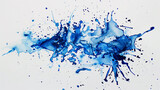 Azure Artistry: A Watercolor Splash of Blue