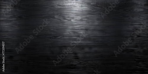 Black metal texture background, dark black wood grain pattern abstract background