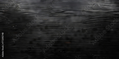 Black metal texture background, dark black wood grain pattern abstract background