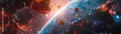 Space opera epics visualized