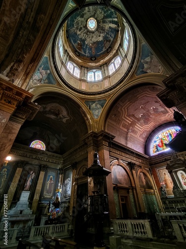 interior of church